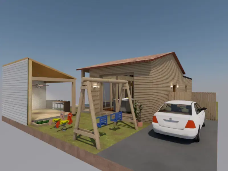 Aménagement extérieur maison à Agde